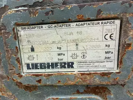 Mobil grävmaskin 2017 Liebherr A918 (10)