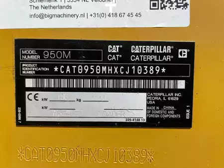 Ładowarki kołowe 2019 Caterpillar 950M (34)