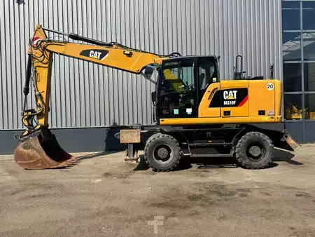 Korečková rýpadla 2017 Caterpillar M316F Mobile excavator (1)