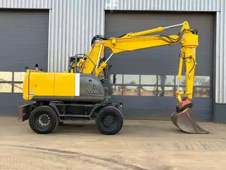 Pyöräkaivinkoneet  2008 Hitachi ZX140W-3 | German machine (8)