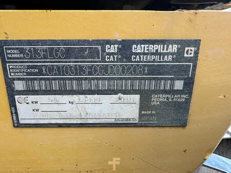 Escavatori cingolati 2015 Caterpillar 313FL GC - CE certified / 3756 hours (33)