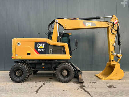 Mobilbagger 2016 Caterpillar M316F (6)