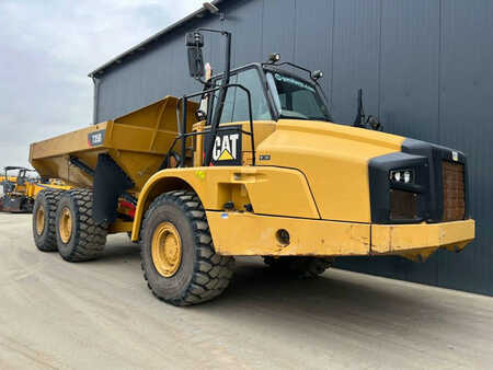 Articulated Dump Trucks 2014 Caterpillar 735B (3)