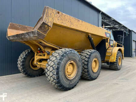 Articulated Dump Trucks 2014 Caterpillar 735B (4)