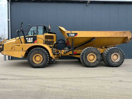 Articulated Dump Trucks 2014 Caterpillar 735B (5)