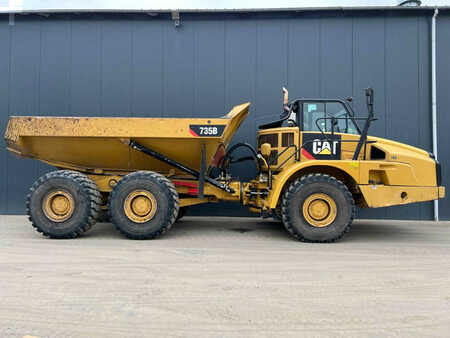 Articulated Dump Trucks 2014 Caterpillar 735B (6)