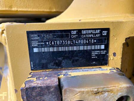 Articulated Dump Trucks 2013 Caterpillar 735B (8)