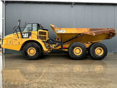 Articulated Dump Trucks 2013 Caterpillar 735B (5)