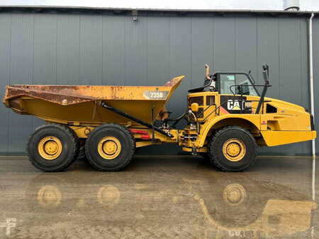 Articulated Dump Trucks 2013 Caterpillar 735B (6)