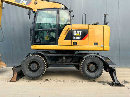 Caterpillar M318F - Engcon - GPS - 2x buckets