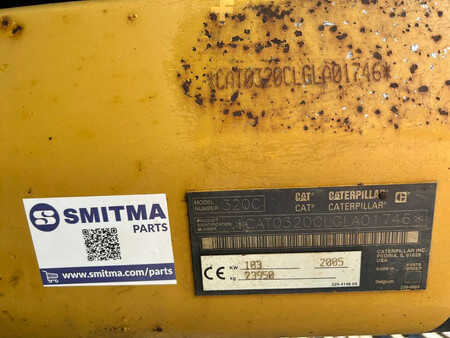 Pelles sur chenilles 2005 Caterpillar 320C L (11)