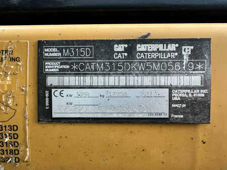 Hjulgraver 2011 Caterpillar M315D (9)