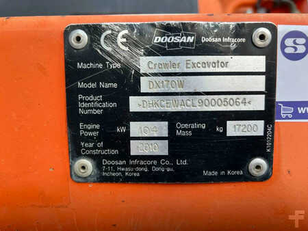 Hjulgraver 2010 Doosan DX170W (13)