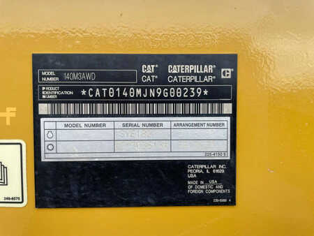 Grejdry 2017 Caterpillar 140M3 AWD (6)