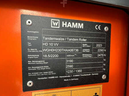 Tandemruller 2023 Hamm HD10 VV - NEW (11)