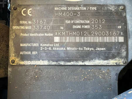 Articulated Dump Trucks 2012 Komatsu HM400-3 (8)