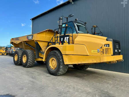 Articulated Dump Trucks 2017 Caterpillar 735C (28)