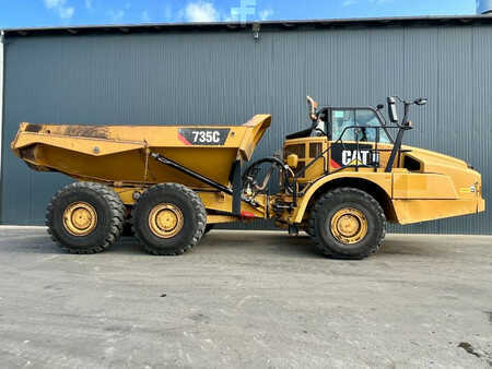 Articulated Dump Trucks 2017 Caterpillar 735C (29)