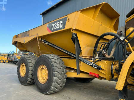 Articulated Dump Trucks 2017 Caterpillar 735C (32)