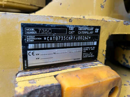 Dumpers articulados 2017 Caterpillar 735C (7)