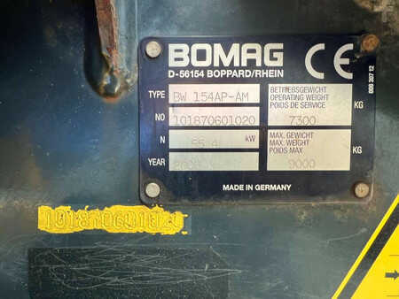 Tandemové válce 2008 BOMAG BW154AP-AM (17)