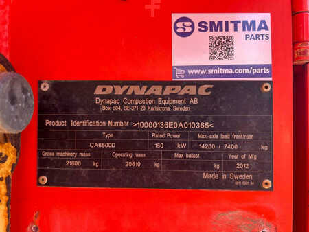 Walce  2012 Dynapack CA6500D (7)