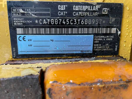 Tombereau articulé 2018 Caterpillar 745 04A - New Tires (38)