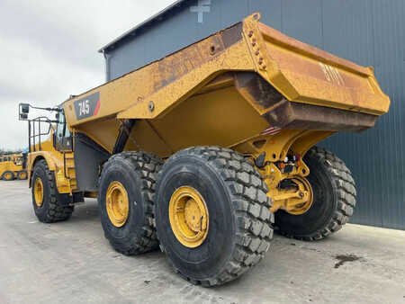 Articulated Dump Trucks 2018 Caterpillar 745 04A NEW TYRES (9)