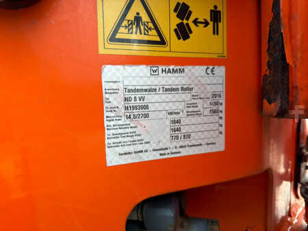 Tandemwalsen 2016 Hamm HD8 VV (11)