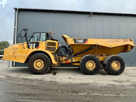Articulated Dump Trucks 2017 Caterpillar 735C (2)