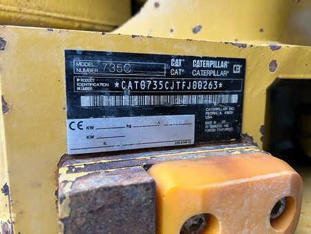 Articulated Dump Trucks 2017 Caterpillar 735C (7)