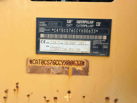Komprimator 2011 Caterpillar CS76 XT (7)