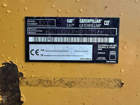 Excavadoras de cadenas 2008 Caterpillar 320D L (11)