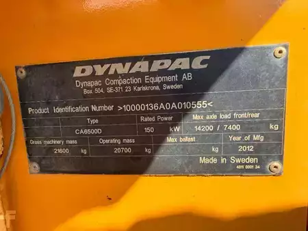 Walce  2012 Dynapac CA6500D (31)