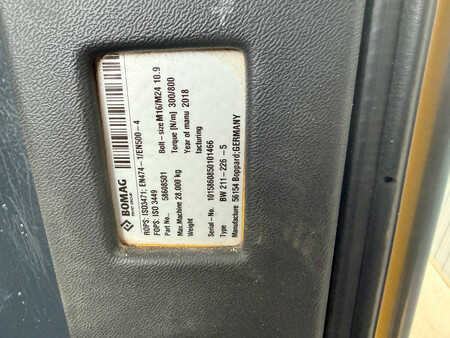 Enkelt tromlekomprimator 2019 BOMAG BW213D-5 (13)