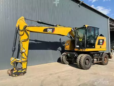 Excavadoras de ruedas 2017 Caterpillar M315F - With OilQuick (1)