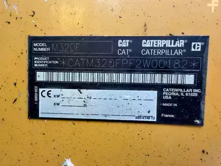 Excavadoras de ruedas 2014 Caterpillar M320F (10)