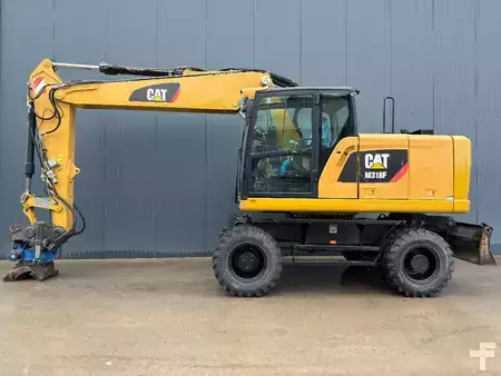 Excavadoras de ruedas 2015 Caterpillar M318F (2)