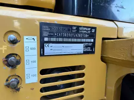 Minibagger 2020 Caterpillar 303.5ECR (12)
