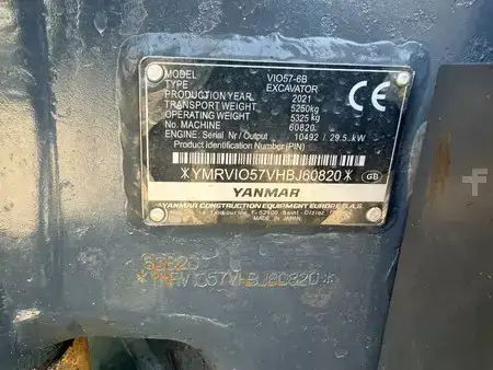 Mini-koparki 2021 Yanmar VIO57-6B (25)
