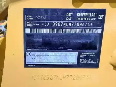 Pyöräkuormaajat 2016 Caterpillar 907M (4)