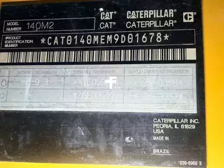 Grader 2014 Caterpillar 140M2 (3)