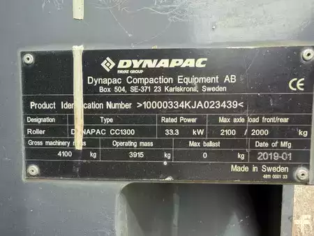Tandemjyrät  2019 Dynapac CC1300 (11)