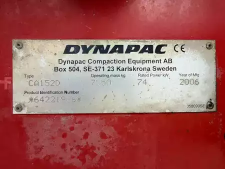 Sestavy válců 2006 Dynapac CA152D (10)