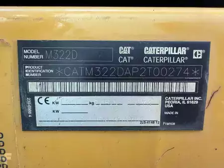 Mobilbagger 2014 Caterpillar M322D (15)