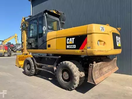 Mobilbagger 2014 Caterpillar M322D (3)