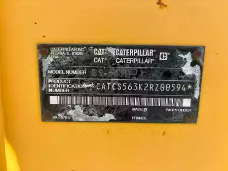 Tandemové válce 2002 Caterpillar CS563D (7)