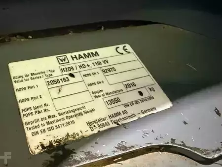 Walce gładkie 2016 Hamm HD+ 110i (32)