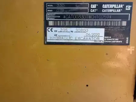 Beltegraver 2020 Caterpillar 330 07B (11)