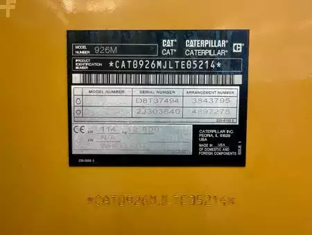 Chargeuse sur pneus 2018 Caterpillar 926M - 990 HOURS - FORKS - 3rd VALVE (19)